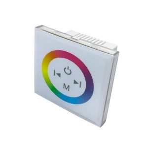 LED dotykový RGB panel pro instalaci do krabice