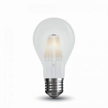 Opálová LED filament žárovka E27 A67 10W