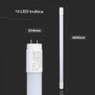Profesionální LED trubice T8 60cm 7,5W s otočnou paticí se SAMSUNG čipy