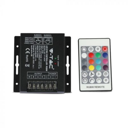 LED dálkový RF ovladač RGB+W 144W 24 tlačítek