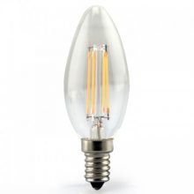 Profesionální LED filament svíčka E14 4W se SAMSUNG čipy