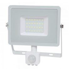 Profesionální bílý LED reflektor 30W s pohybovým čidlem se SAMSUNG čipy