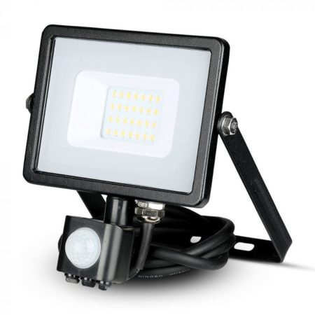 Profesionální LED reflektor 20W s pohybovým čidlem se SAMSUNG čipy