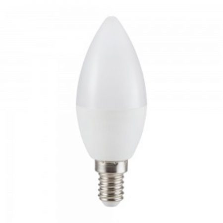 Mléčná LED svíčka C37 E14 3,7W