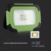 Přenosný nabíjecí LED reflektor 10W se SAMSUNG čipy