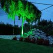 Zapichovací šedá zahradní LED lampa 12W