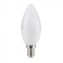 Mléčná LED svíčka E14 5,5W CRI95