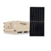 Solární sestava 12x410Wp + on/off grid hybrid inverter 5kW + baterie 5kWh