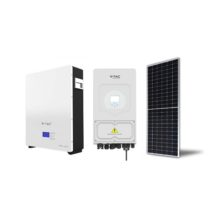 Solární sestava 15x410Wp + hybrid inverter 6kW + baterie 5kWh