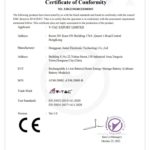 Baterie do interiéru 48V 10kWh certifikát EMC